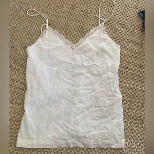 Rouje White Eyelet Top- 36